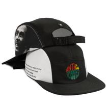 Boné Bob Marley Aba Reta Fitão Snapback Five Panel