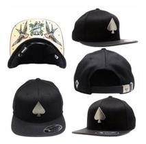 Boné Bone Mcd Beija Flor Aba Reta Fitão Preto Boné Bone Mcd Beija Flor Aba Reta Fitão Preto