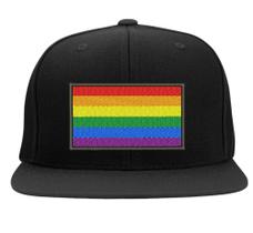 Boné Bordado - Arco Iris Lgbtq+ Lgbtttqqiaa Proud Orgulho