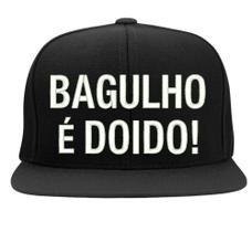 Boné Bordado - Bagulho E Doido Funk Rap Hip Hop Thug Rua