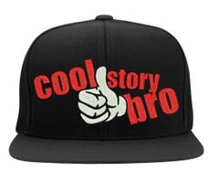 Boné Bordado - Cool Story Bro Boa Historia Cara Rap Thug