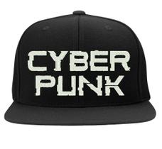 Boné Bordado - Cyber Punk Anarco Steam Vapor Synthwave Doma