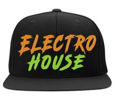 Boné Bordado - Electro House Eletronic Music Electro Drum