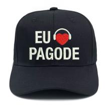 Boné Bordado - Eu Amo Pagode