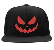 Boné Bordado - Halloween Baphomet Satan Evil 666 Lucifer