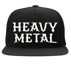 Boné Bordado Heavy Metal Rock