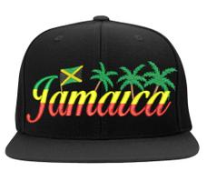 Boné Bordado - Jamaica Rap Thug Hip Hop Street