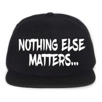 Boné Bordado - Nothing Else Matters Rock And Roll Metal