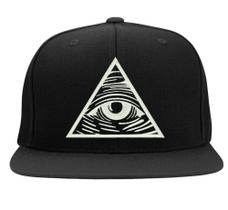 Boné Bordado - Olho Que Tudo Vê Illuminati Piramide