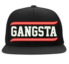 Boné Bordado - Rua Street Gangsta Rap Hiphop Thug