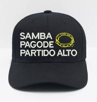 Boné Bordado - Samba Pagode Partido Alto