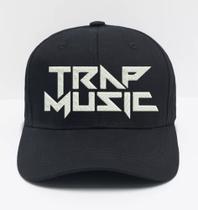 Boné Bordado - Trap Music