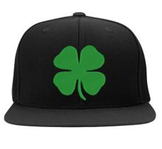 Boné Bordado - Trevo Quatro Folhas Sorte Lucky Fe Destino