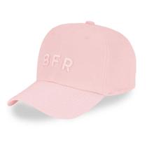Boné Botafogo Aba Curva SuperCap Bordado BFR - Rosa