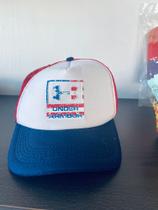 boné branco com azul boné branco com azul