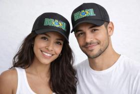 Boné Brasil Alta Qualidade Unissex Confortável Copa Eleição Boné Brasil Alta Qualidade Unissex Confortável Copa Eleição