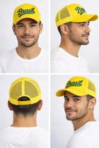 Boné Brasil Alta Qualidade Unissex Confortável Copa Eleição Boné Brasil Alta Qualidade Unissex Confortável Copa Eleição