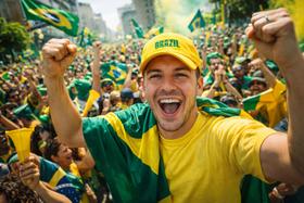 Boné Brasil Minimalista Seleção Amarelo Ajustável Unissex Amarelo Boné Brasil Minimalista Seleção Amarelo Ajustável Unissex Amarelo