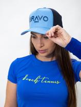 Boné Bravo Azul com Marinho Boné Bravo Azul com Marinho