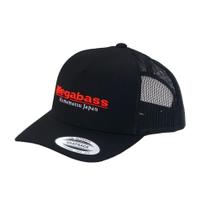 Boné Bush Trucker Black Red - Megabass Boné Bush Trucker Black Red - Megabass