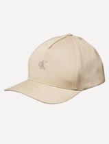 Boné Calvin Klein Jeans 5 Gomos Rubber CK Cáqui Claro