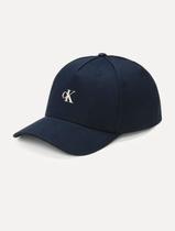 Boné Calvin Klein Jeans Masculino 5 Gomos Rubber CK Azul Marinho