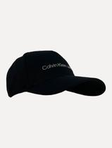 Boné Calvin Klein Sarja Logo Frontal Preto