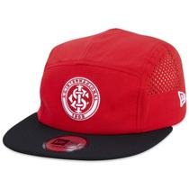 BONE CAMPER STRAPBACK ABA RETA FUTEBOL INTERNACIONAL ABA CURVA STRAPBACK VERMELHO New Era