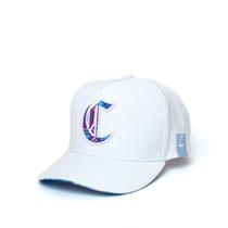 Boné Caps Co Snapback Aba Tie Dye Branco - Caps Company