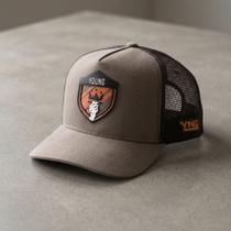Boné Caqui Trucker Telinha Ajustável Masculino Young Premium Boné Caqui Trucker Telinha Ajustável Masculino Young Premium