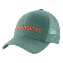 Boné Carhartt com Logo e Tela de Algodão Canvas com Tecnologia Force Boné Carhartt com Logo e Tela de Algodão Canvas com Tecnologia Force