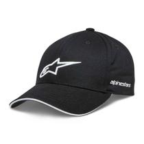 Boné Casual Moto Alpinestars Rostrum Preto Branco Vermelho Boné Casual Moto Alpinestars Rostrum Preto Branco Vermelho