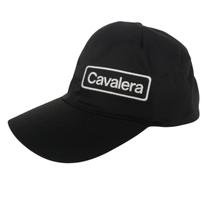 Boné Cavalera Brand Tecido Premium em Microsatin Bordado Preto