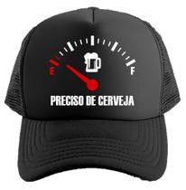 Boné Cerveja Frases Engraçadas Trucker Telinha