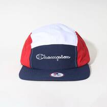 Boné Champion 5 Panel Micro Script Outline Navy White Boné Champion 5 Panel Micro Script Outline Navy White