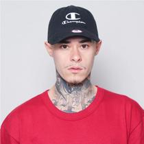 Boné Champion Dad Hat Washed Relaxed Big C Script Black