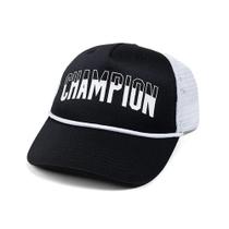 Boné Champion Five Panel Foam Trucker Masculino Preto