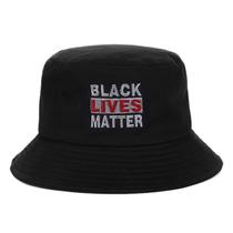 Bone Chapeu Bucket Hat Cata Ovo Black Lives Matter Preto