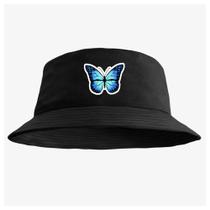 Boné Chapéu Bucket Hat Estampado Borboleta