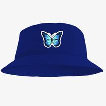 Boné Chapéu Bucket Hat Estampado Borboleta