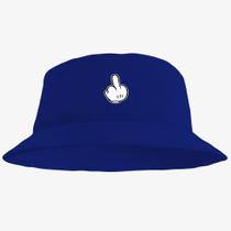 Boné Chapéu Bucket Hat Estampado Dedo
