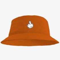Boné Chapéu Bucket Hat Estampado Dedo