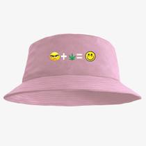 Boné Chapéu Bucket Hat Estampado Emoji