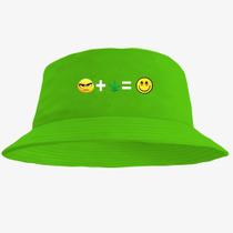 Boné Chapéu Bucket Hat Estampado Emoji