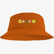 Boné Chapéu Bucket Hat Estampado Emoji