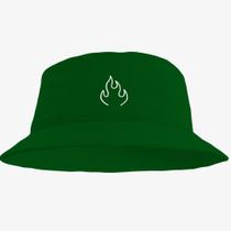 Boné Chapéu Bucket Hat Estampado Fogo