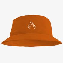 Boné Chapéu Bucket Hat Estampado Fogo