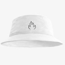 Boné Chapéu Bucket Hat Estampado Fogo
