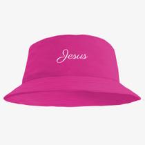 Boné Chapéu Bucket Hat Estampado Jesus Boné Chapéu Bucket Hat Estampado Jesus