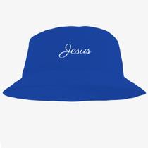 Boné Chapéu Bucket Hat Estampado Jesus